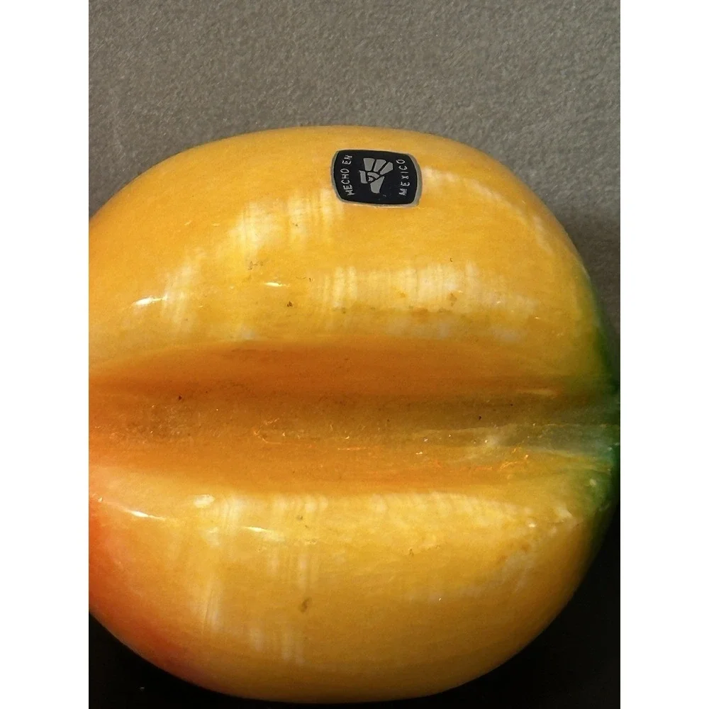 fruit Stone paperweight‎ Lot Of 5
